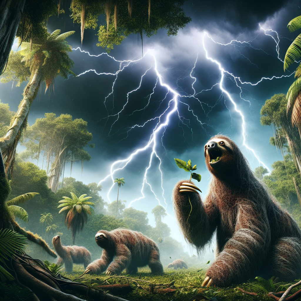 Why Ground Sloths Should Not Have Played Tag With&nbsp;Lightning