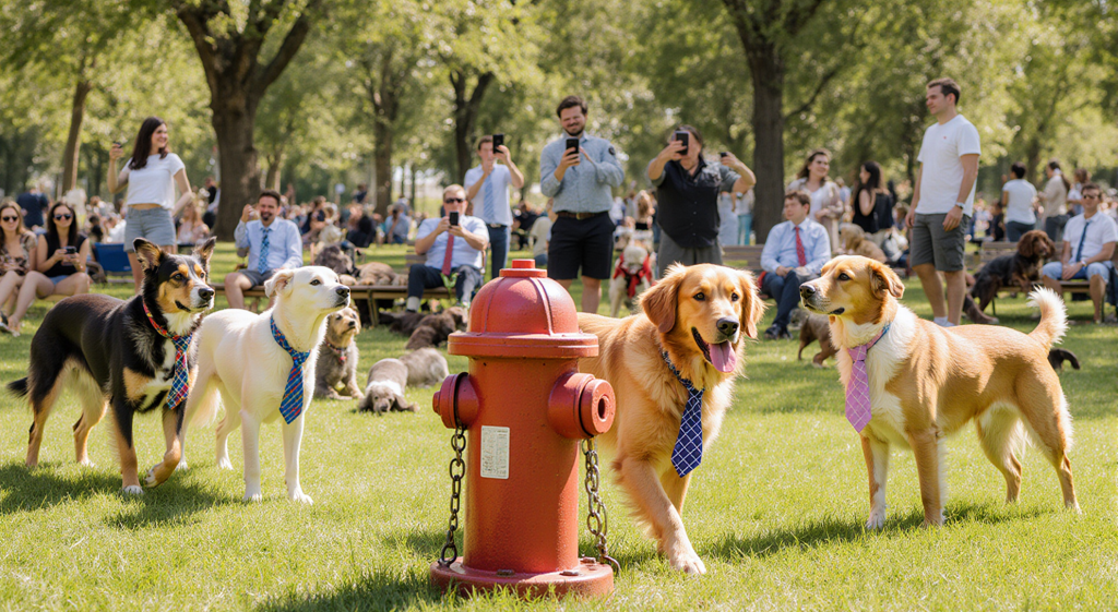 Sundays Go Stylish as Dogs Wear Ties by&nbsp;Law