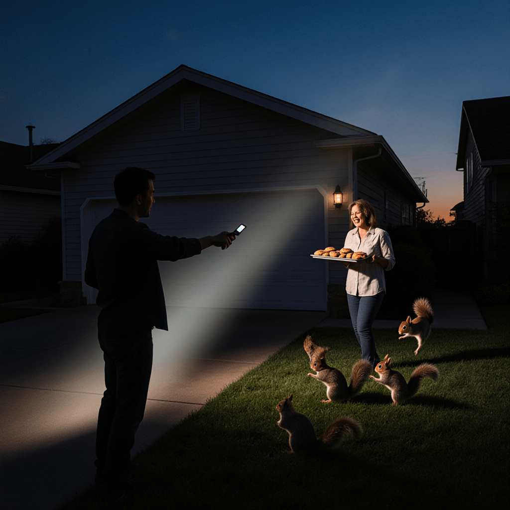 Garage Door Remote Now Opens Garage, Changes Moods, and Occasionally Starts Squirrel&nbsp;Wars