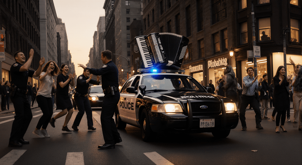 Polka Patrol: Accordion Sirens Strike a New Note in Marzipan&nbsp;Heights