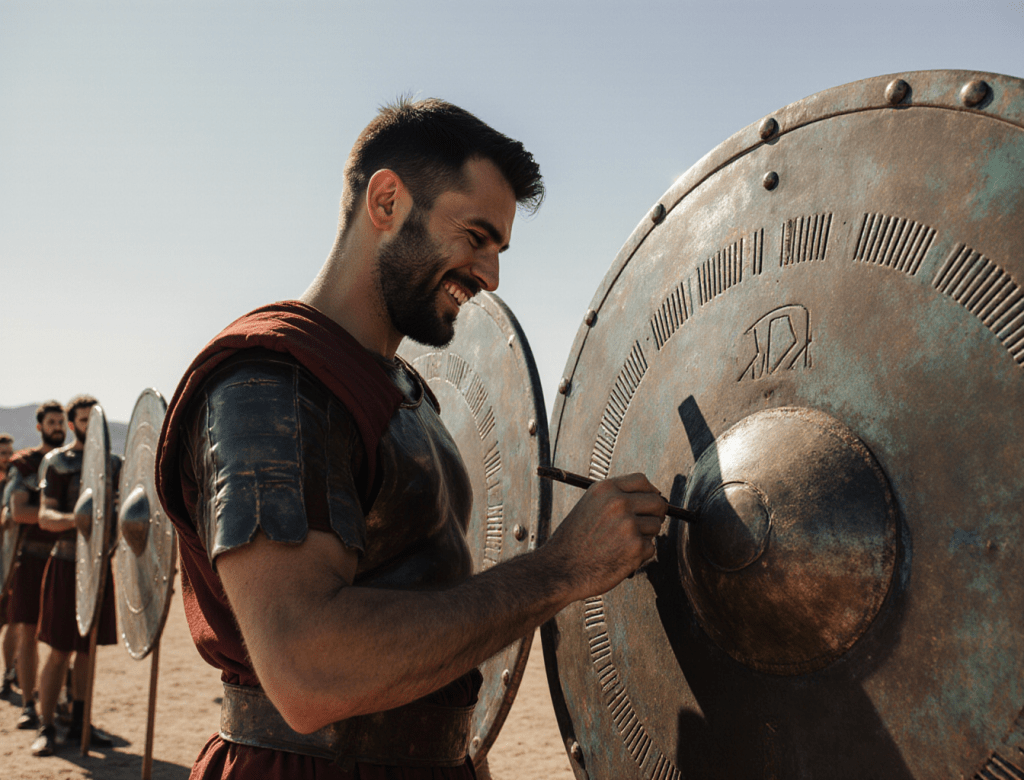 Spartans Invented Fitness Tracking—On Their&nbsp;Shields