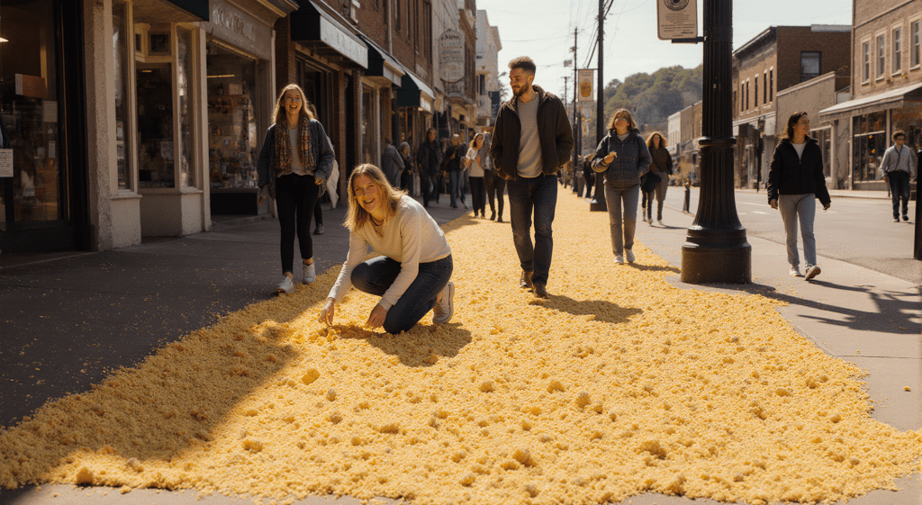 Department of Edible Infrastructure Debuts Cornbread Sidewalks