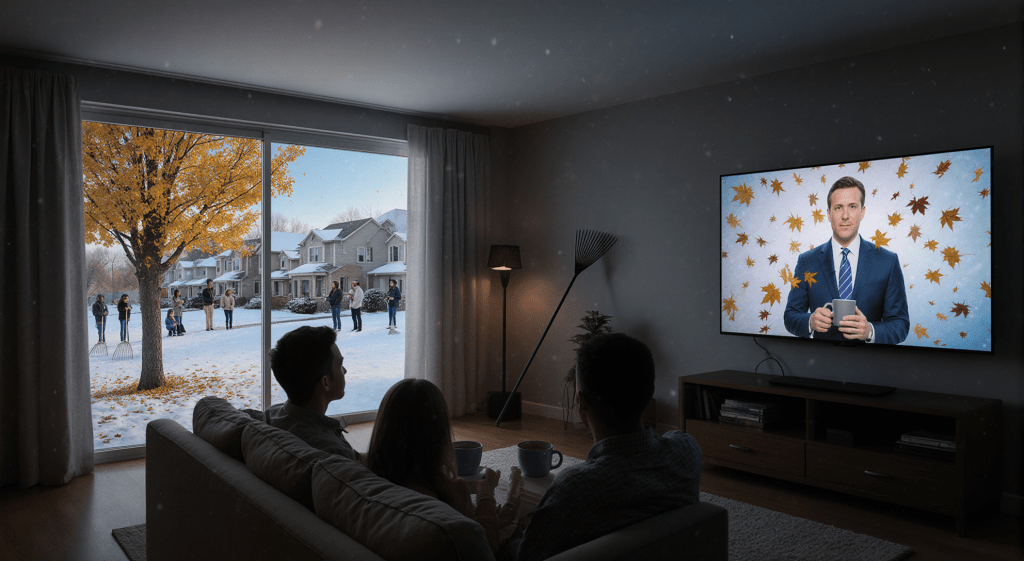 Tune In for the 24-Hour Leaf-Fall Forecast Channel