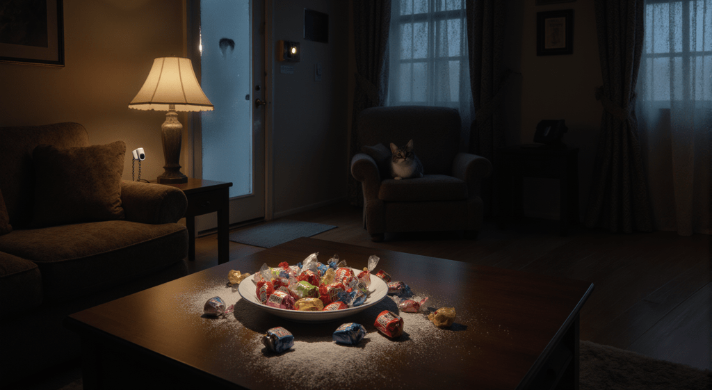 Locked Homes Fill With Sweets, Police&nbsp;Baffled