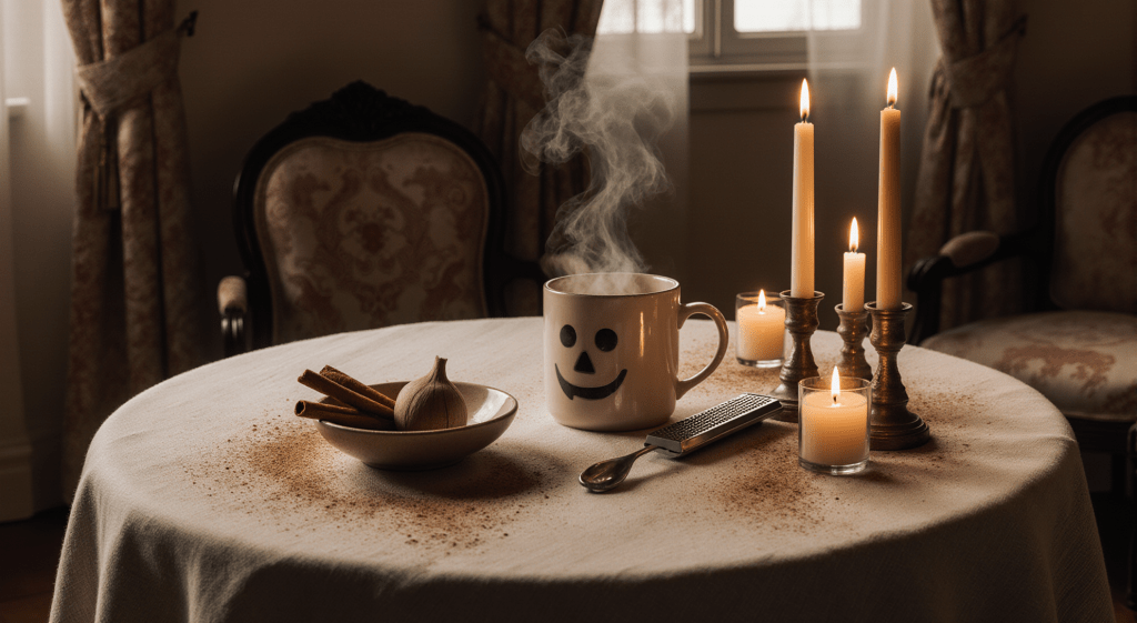 Cinnamon, Nutmeg, and a Very Polite Afterlife