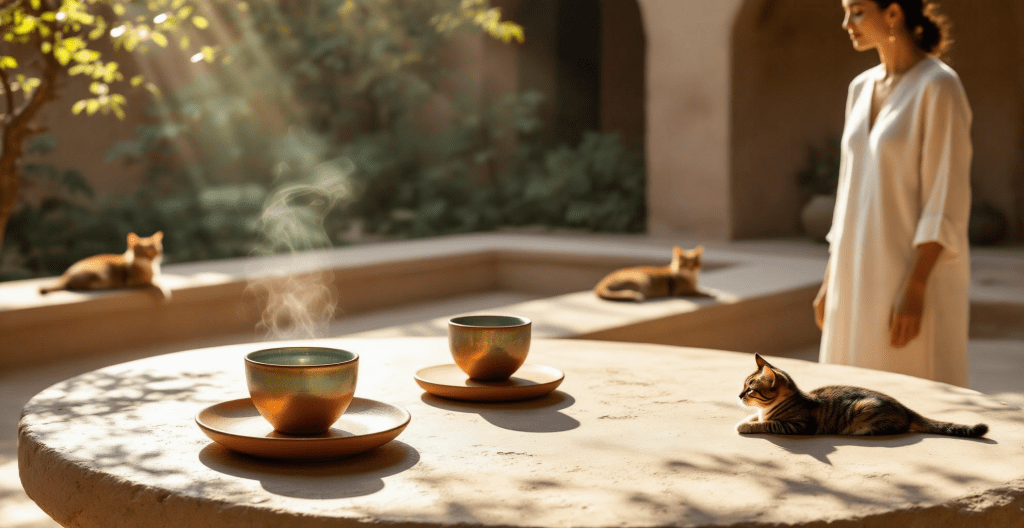 Egyptian Solar Saucers Warm Drinks With Sunlight And A Bit Of&nbsp;Poise