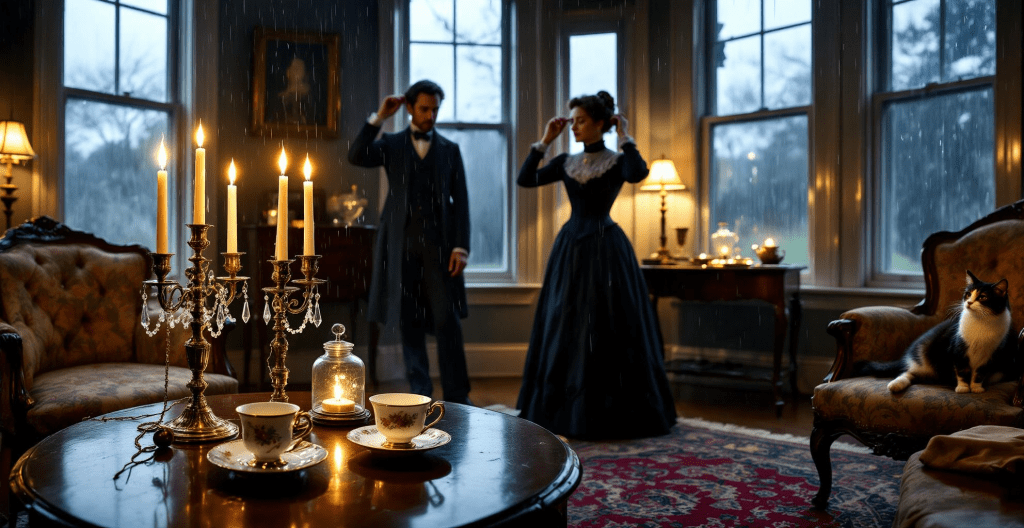 Victorian Homes Briefly Lit Rooms With Static, Optimism, and&nbsp;Tinfoil