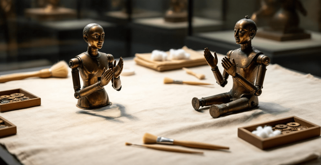 Egyptologists Rebuild Bronze Applause Automaton, Confirms “Bold Move, My&nbsp;Sun”