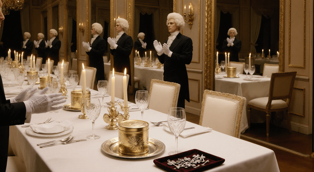 Royal Court Serves Twelve Courses From Tins, Applause Measured In&nbsp;Spoons