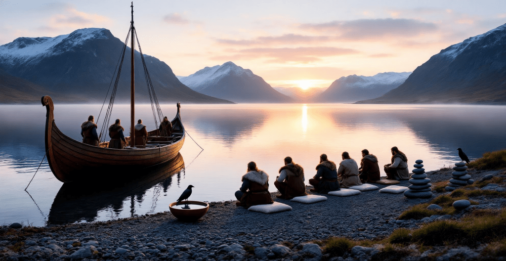 Vikings Paused Raids For Breathwork, Gratitude, and Gentle Boat&nbsp;Polishing
